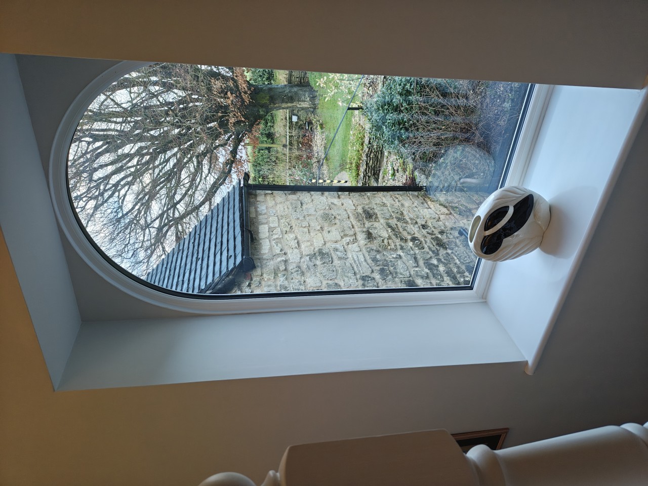 stair window